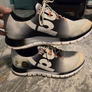 Reebok Athletic Shoes in Black and Cream